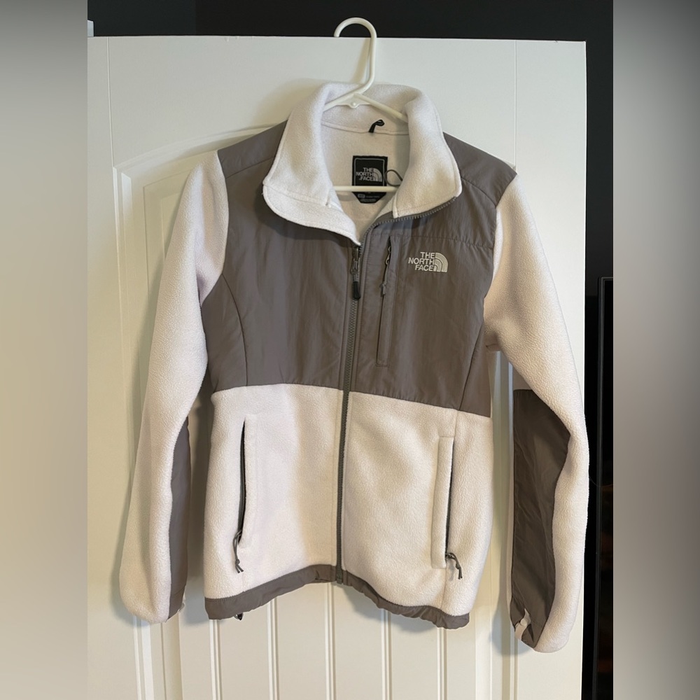 North Face Women’s Fleece Jacket White Size Small